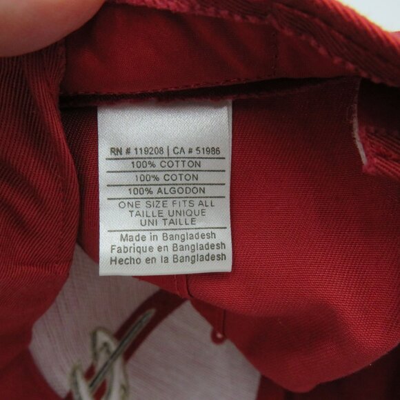 Cleveland Cavaliers Hat Adidas Red Adjustable NBA Basketball Logo Cap - Picture 10 of 11